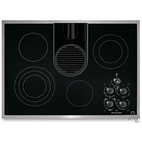 KitchenAid Architect Series II: KECD806R 30'' Smoothtop Electric Cooktop with 4 Heating Elements, Pu