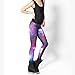 HOFISH Women's Pattern Galaxy Leggings Cotton Stretch Tight Pants