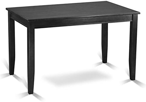 BU-T-BLK Buckland Counter Height Rectangular Table - Black