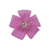 Organza square petal on velcro