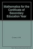 Mathematics for the CSE year