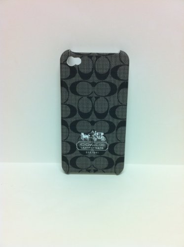 iPhone 4 C STYLE Black BACK Hard CASE/COVER