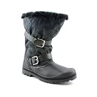 Coach Holiway Womens Size 5 Black Leather Fashion Mid-Calf Boots