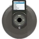 Macally Portable Stereo Speaker for iPod nano 2G (Black)