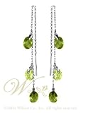 STUDIO 925: *TRIO GREEN BRIOLETTE EARRINGS*