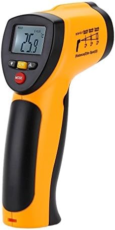 Sanrui Digital Non Contact Temperature Measure Infrared (IR) Thermometer Gun, -50°C to 550°C (-58°F to 1022°F)