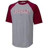 Nike Alabama Crimson Tide Ash Youth Raglan T-shirt