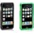 Griffin Wave Combo for iPhone 3G and 3G S (Black and Green)
