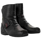 Alpinestars Ridge Mens Waterproof Road Race Motorcycle Shoes - Color: Black, Size: 8.5 by Alpinestars