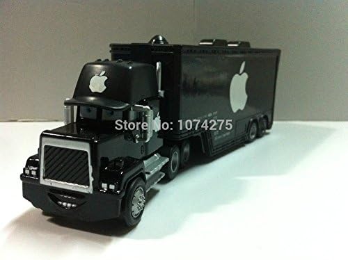 Pixar Cars 1:55 Scale Diecast Mack Uncle Truck "Black Apple" Metal Toy for Kids