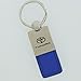 Toyota Tundra Blue Leather Key Ring