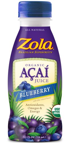 Zola Brazilian Superfruits Acai Juice  Blueberry