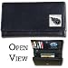 Tennessee Titans Genuine Leather Womens Female Clutch Pocketbook - NFL Football Fan Shop Sports Team Merchandise