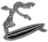 Hula Girl Auto Decal