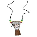 African Djembe Drum Necklace