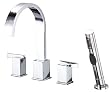 Danze Sirius Chrome Roman Tub Faucet W/spray D301944