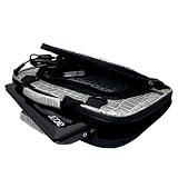 Sylvania GNET31201X6S 10-Inch Magni Elite Slate G-Netbook CaseCrown Double Memory Foam Netbook Case with Shoulder Strap (Grey Faux Alligator Skin)