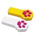 SOOKOO Pack of 2 Paw Style Cat Catch the Interactive LED Light Pointer Exercise Chaser Toy Pet Scratching Training Tool