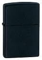 Zippo Black Matte Regular Lighter - Black Matte