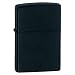 Zippo Black Matte Regular Lighter - Black Matte