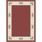 Milliken 4085C/9000 Signature Carved Floral Trellis Rose Quartz Rug Size: 3'10