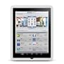 Case Premium Clear Thick Soft Gel Silicone Skin For Apple Ipad 16Gb, 32Gb, 64Gb Wi-Fi And Wifi + 3G