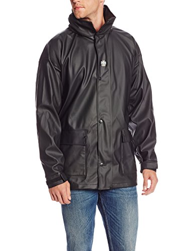 Helly Hansen Workwear Impertech II Deluxe Rain and Fishing Jacket, Black, S