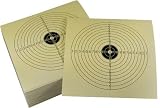 Tech Force Paper Rifle Targets, Bullseye, 5.5x5.5, 100ct