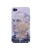 Steve Jobs Commemorative Pixel Portrait iPhone 4S/4 Carrying Case