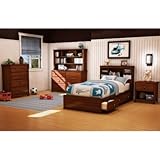 South Shore Willow Twin Mates Bookcase Bed Collection - SSI784