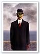 The Son of Man (Le Fils de l'Homme) by Rene Magritte 27.5"x19.75" Art Print Poster