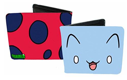 Bravest Warriors - Cute Catbug Face &amp; Back Closeup Bi-Fold Wallet