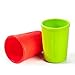 Kinderville Little Bites Cups (Set of 2, Red / Green)