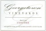 NV Georgetown Vineyards Estate Grown Ohio Concord Wine 750ml