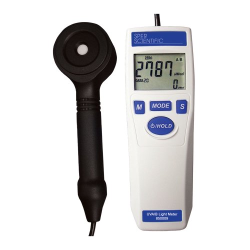 Sper Scientific 850009 Ultra Violet Light Meter, Accurately Measure UVA/B, 280-400nm Wavelength