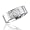 Men's Stainless Steel Diamond Band Ring (H, SI, 0.09 carat)-Band Width:7mm