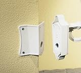 Konstsmide Matt White Corner Bracket