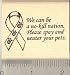 Cause Ribbon, Spay and Neuter Rubber Stamp