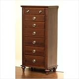 British Isle Bedroom Lingerie Chest Finish: Antique Brown, Knobs: Antique Brass Knobs British Isle Bedroom Lingerie Chest Finish: Antique Brown, Knobs: Antique Brass Knobs