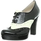 [ランプジェント] Lampe Jente エナメルオックスフォードストーム入りパンプス
