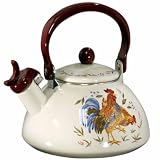 Corelle Coordinates 2-1/5-Quart Whistling Teaketttle 66236, Country Morning