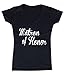 P&B Matron of Honor Women's V-Neck, L, Black