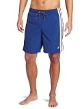 Nautica Men's Big-Tall 19 Inch Full Elastic Contrast Stripe Swim Short