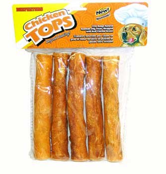More image 2PK Chicken Top Compressed Roll 5 - 5 Pack (Catalog Category: Dog / Dog Treats)