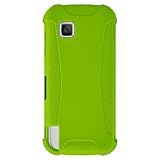 Amzer Silicone Skin Jelly Case for Nokia Nuron 5230 - Green