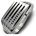 Men's Barcode White LED