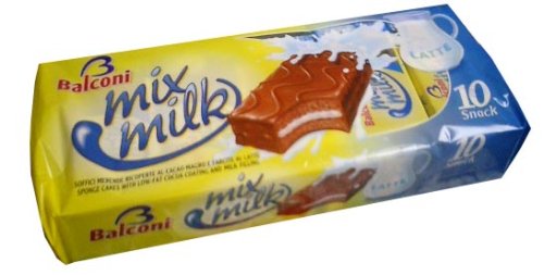 Mix Milk Snack Cakes (Balconi) 10pk (350g) by Balconi