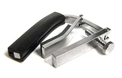 Guitar Capo: Black 'Locking action' Capo to suit Acoustic or Electric 6-string Guitar