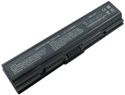 Laptop Battery for Toshiba Satellite A305D-S6848, 9 cells 6600mAh Black