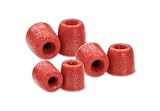 Comply T-100 Series Foam Tips (Red, 3 Pairs, S/M/L)